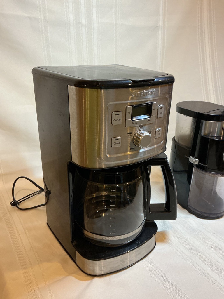 Cuisinart coffee maker and Krups coffee grinder - image 2 of 3