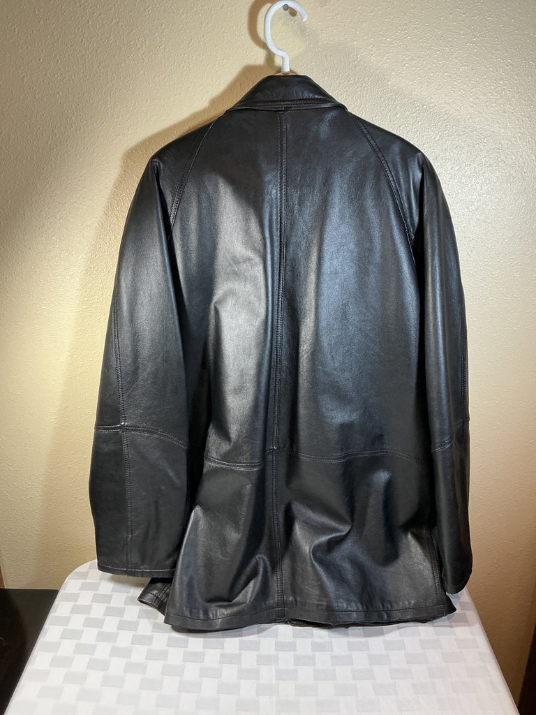 Men's Leather Jackets, and trench coat - image 5 of 9