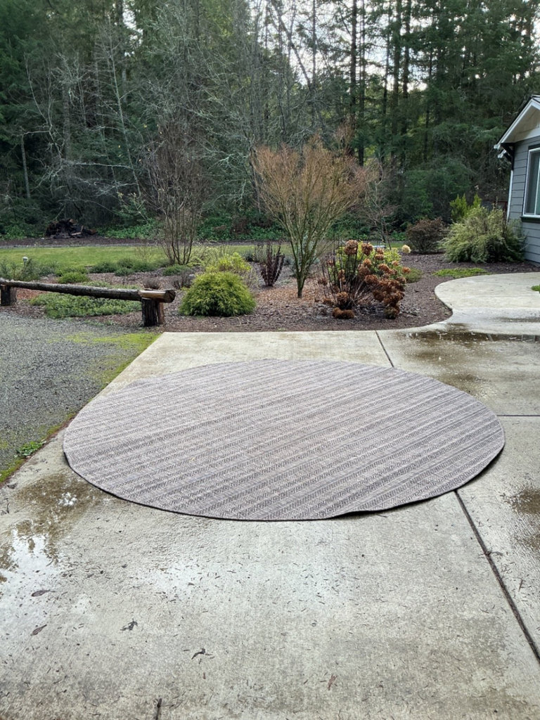 Round Patio Rug - image 3 of 4