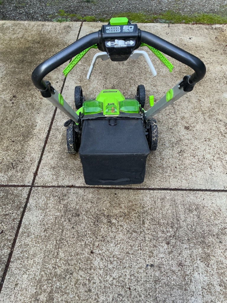 Greenworks Pro 60V Self-Propelled Lawn Mower with Dual Batteries and Charger - image 4 of 8