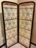 Two-Panel Floral Folding Screen - thumbnail 2 of 4