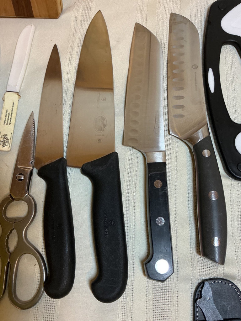 Cutlery with cutting boards and accessories, Calphalon, Victorinox  - image 5 of 12