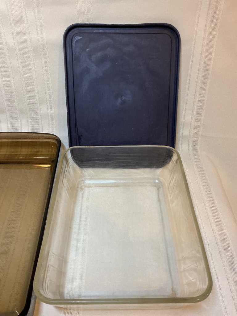 Glass bakeware and containers set, Corningware, Pyrex - image 7 of 8