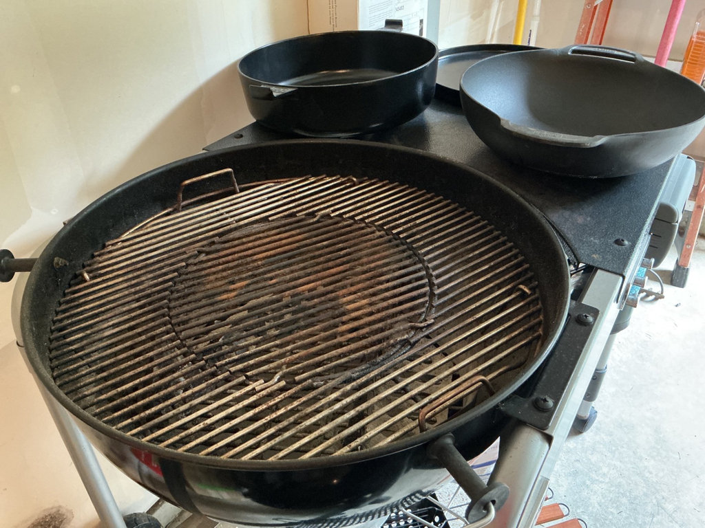 Weber Performer gas grill with accessories and cover - image 5 of 7