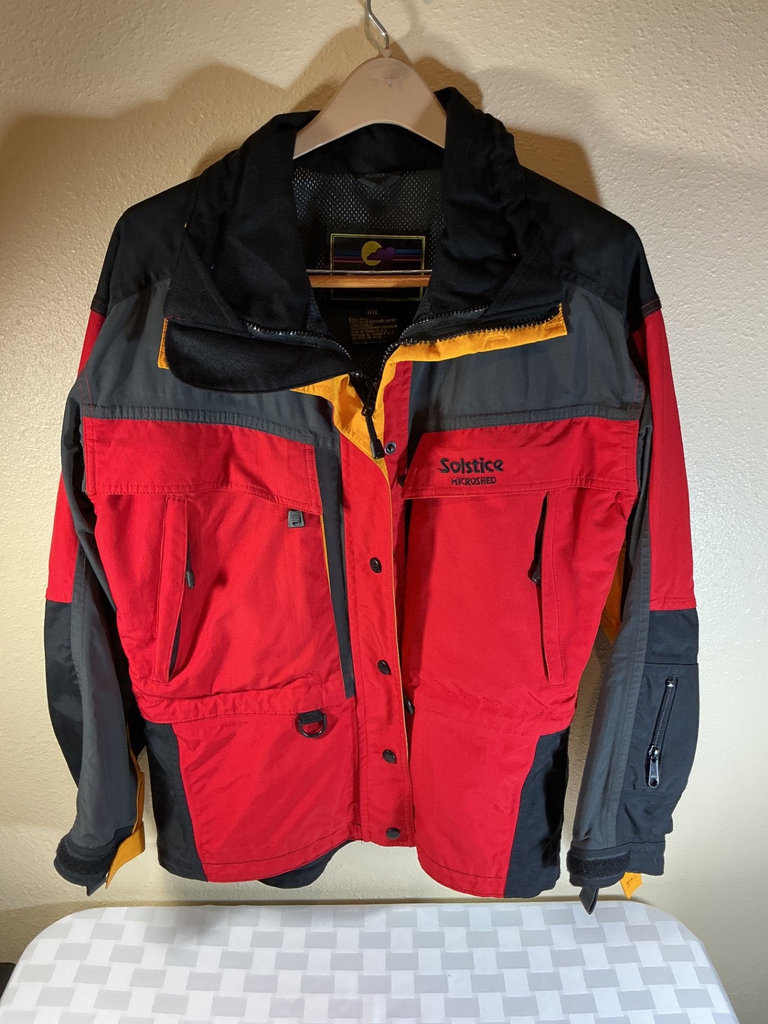 Solstice Microshed color-block outdoor jacket - image 1 of 3