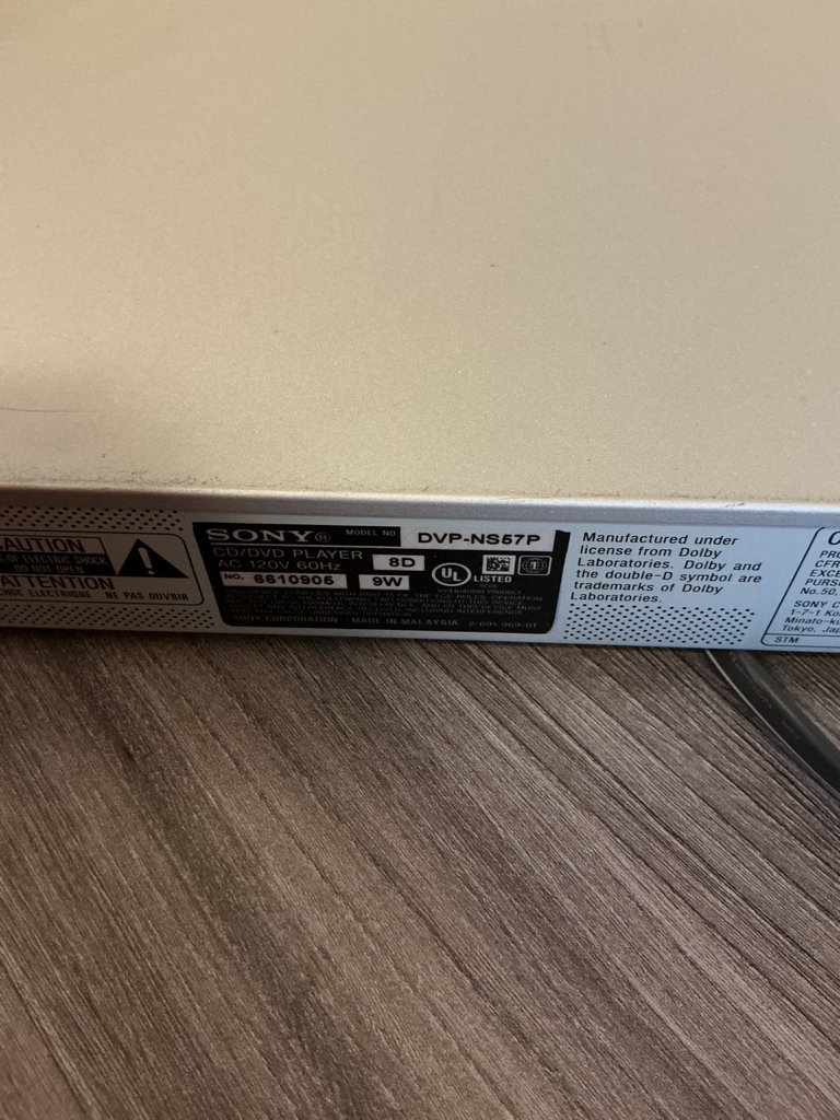 Wall-mounted LG TV with Sony DVD Player - image 2 of 5