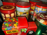 Assorted vintage metal tins and novelty containers - thumbnail 6 of 7
