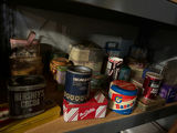Assorted vintage metal tins and cookie tins - thumbnail 1 of 3
