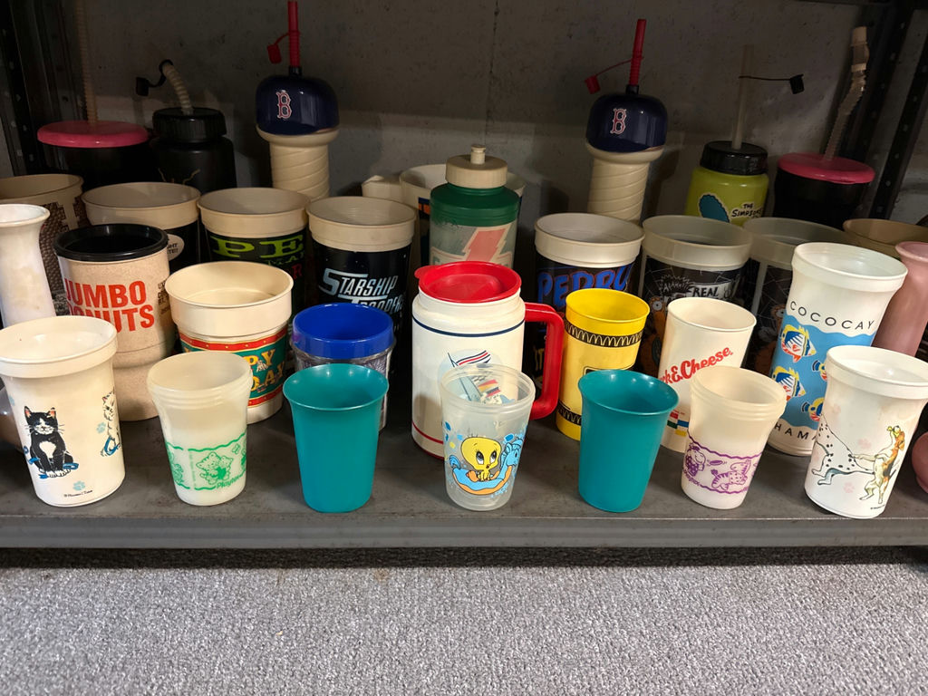 Assorted plastic cups and tumblers - image 1 of 1