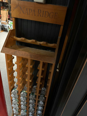 Napa Ridge wooden wine rack - Image 1 of 3