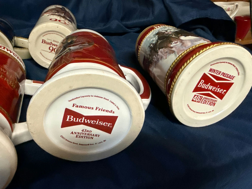 Budweiser commemorative beer steins collection - image 3 of 4