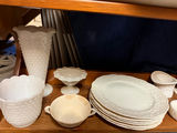 White ceramic dinnerware and decorative pieces - thumbnail 2 of 4