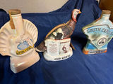 Three vintage ceramic decanters and a turkey figurine - thumbnail 1 of 2