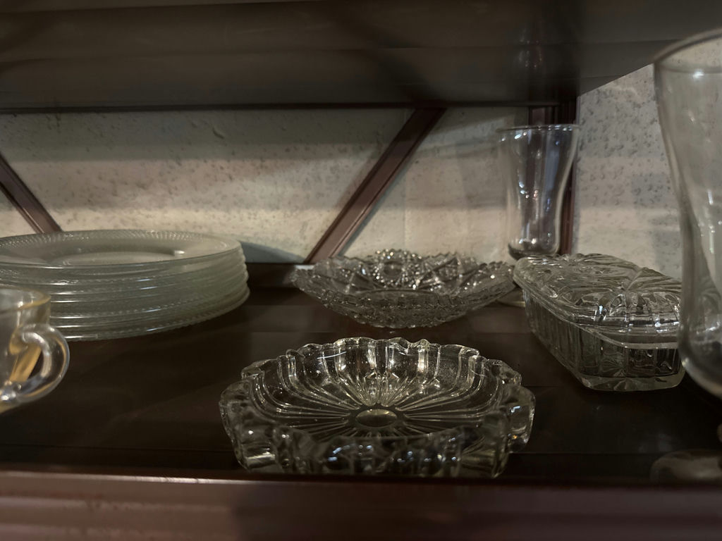 Clear glassware collection - image 2 of 3