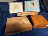 Assorted cigar boxes - thumbnail 1 of 2