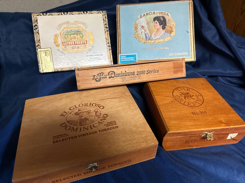 Assorted cigar boxes - image 2 of 2