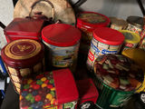 Assorted vintage metal tins and novelty containers - thumbnail 3 of 7