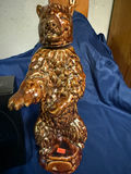 Hammered copper Turkish coffee decanter, Pravda vodka tasting kit, and ceramic bear statue - thumbnail 5 of 5