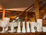 Milk glass - White ceramic vases, bowls and collection - thumbnail 1 of 5