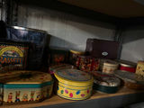 Assorted decorative metal tins - thumbnail 1 of 4