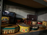 Assorted decorative metal tins - thumbnail 2 of 4