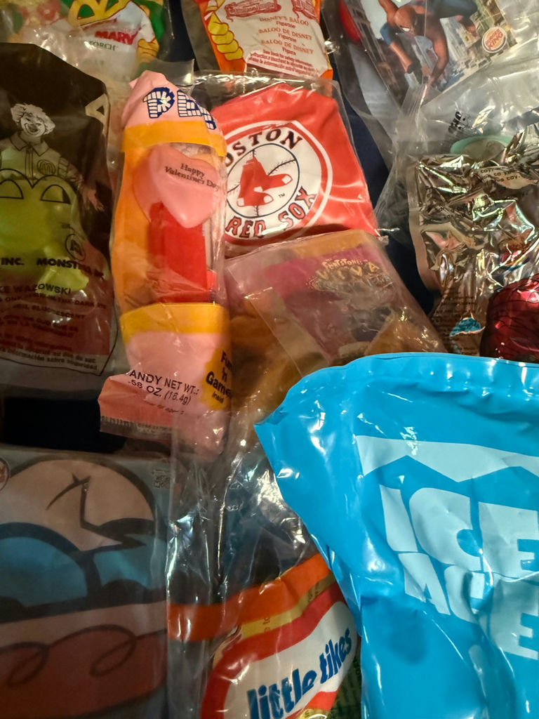 Assorted Toy Figures and Memorabilia in Bags - image 4 of 5