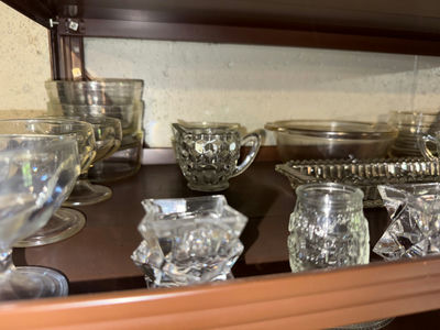 Assorted glassware and crystal items - Image 1 of 3