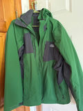 Green and gray The North Face HyVent jacket - thumbnail 1 of 4