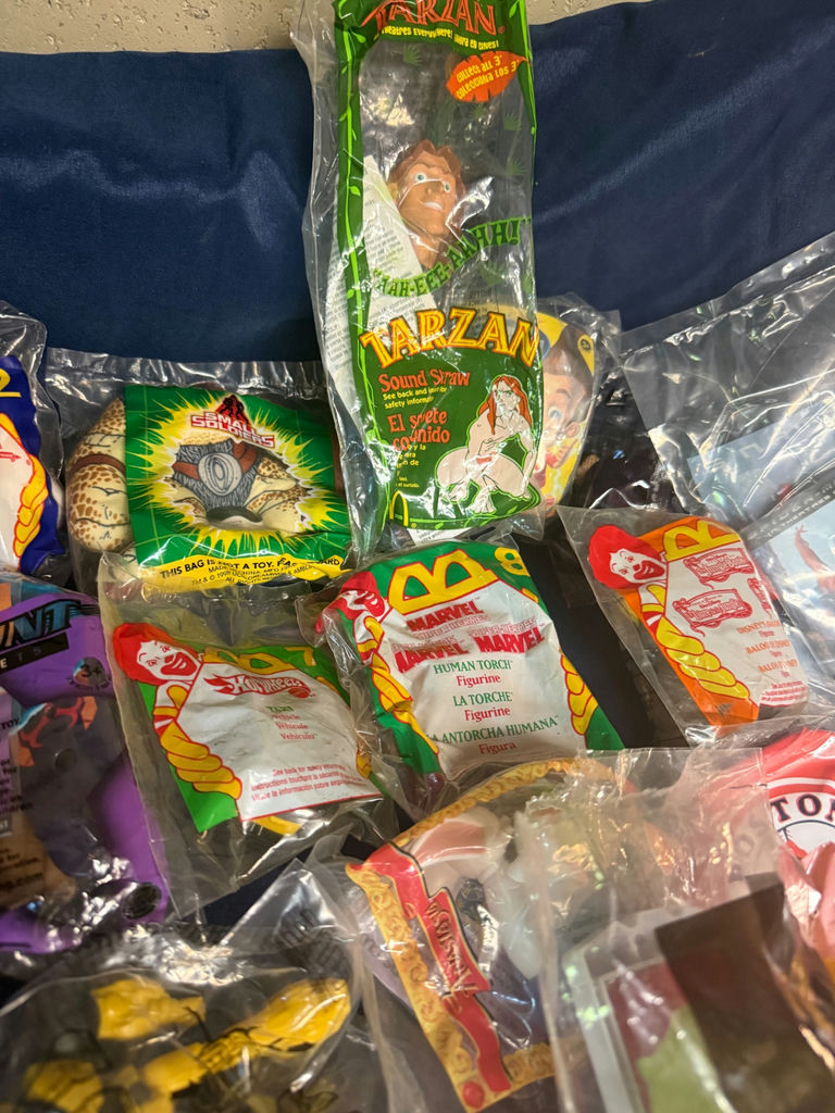 Assorted Toy Figures and Memorabilia in Bags - image 2 of 5