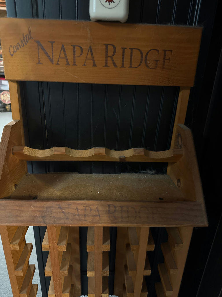 Napa Ridge wooden wine rack - image 3 of 3