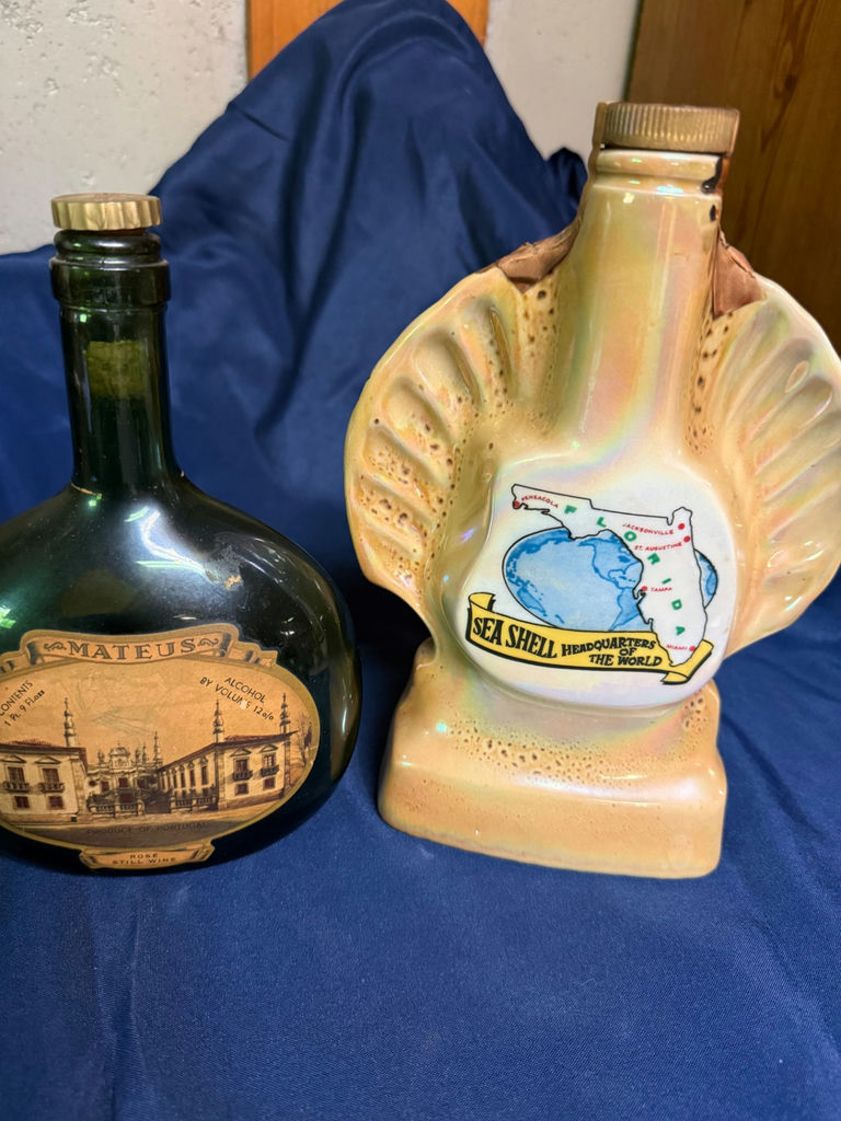 Assorted Vintage Bottles and Ceramic Decanters - image 5 of 5