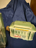 City-themed ceramic liquor decanter set (Indianapolis, Reno, Jim Beam storefront) - thumbnail 2 of 7