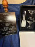 Hammered copper Turkish coffee decanter, Pravda vodka tasting kit, and ceramic bear statue - thumbnail 3 of 5