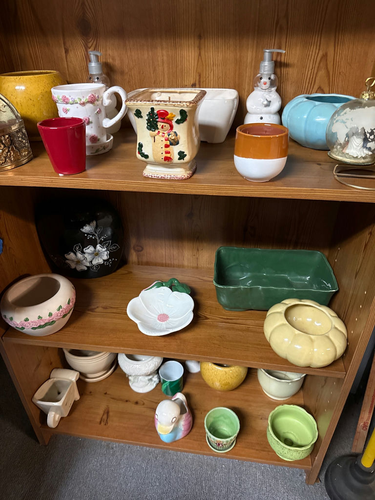 Assorted Ceramic Mugs, Bowls, Planters, and Decorative Pottery - image 1 of 1