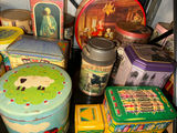 Assorted vintage metal tins and novelty containers - thumbnail 5 of 7