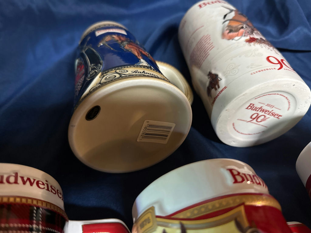 Budweiser commemorative beer steins collection - image 4 of 4