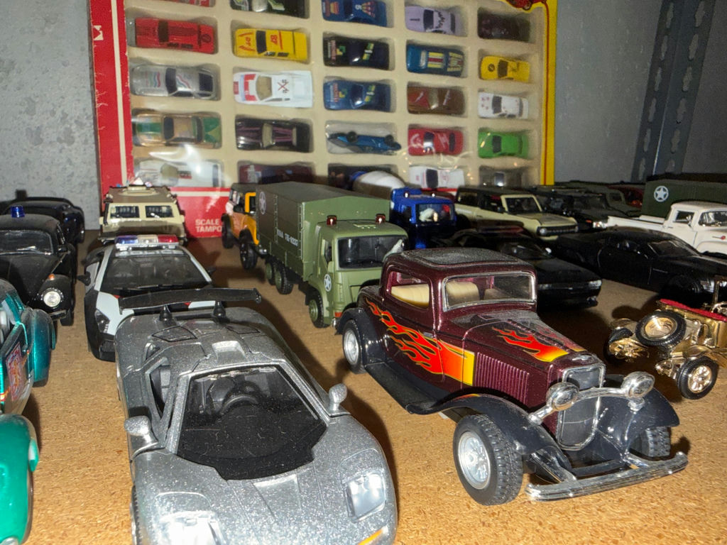 Die-cast toy car and truck collection - image 1 of 5