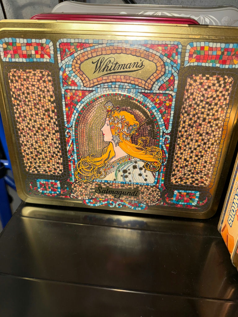 Assorted Vintage Tin Boxes - image 4 of 6