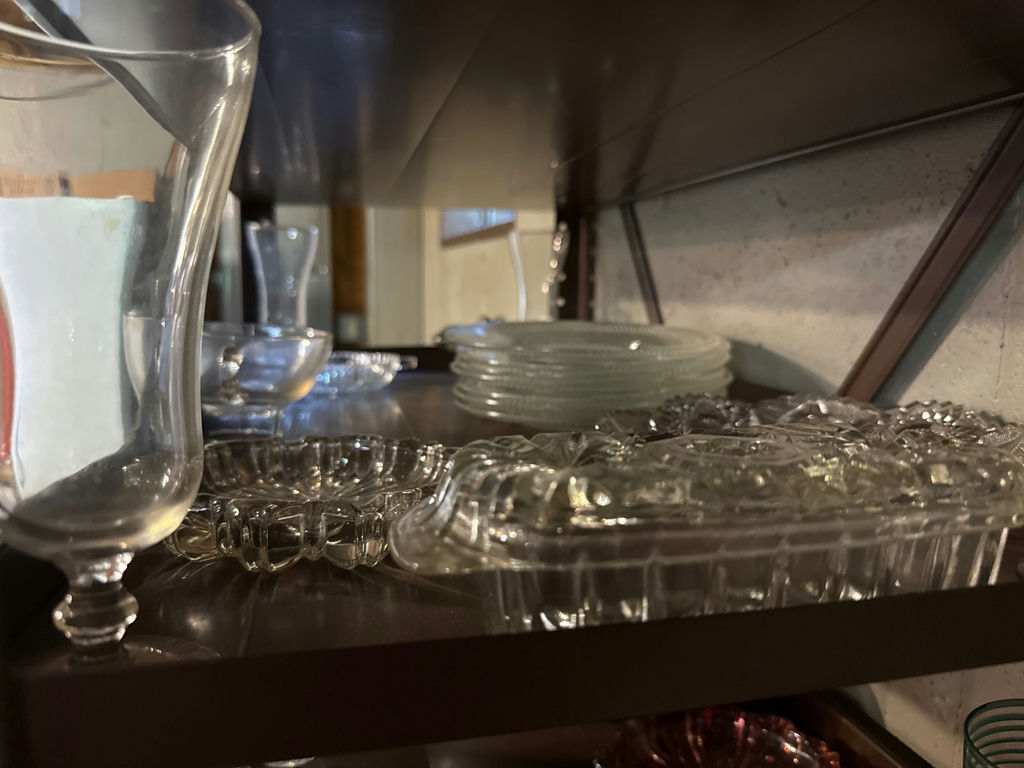 Clear glassware collection - image 3 of 3