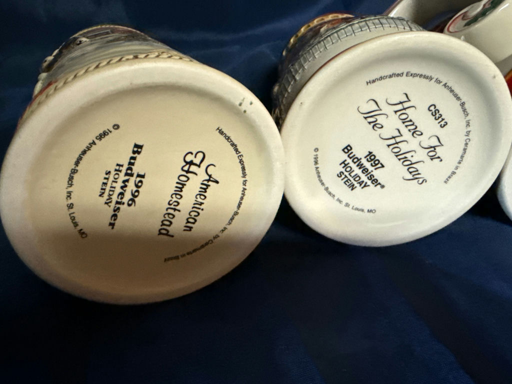Budweiser Holiday Stein Collection - image 2 of 3