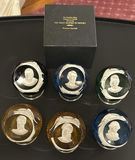 Franklin Mint Cameos in Crystal Paperweights Collection - thumbnail 1 of 8