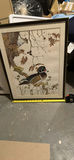 2 Framed Lithographs "Robin Hill Birds" - thumbnail 4 of 4