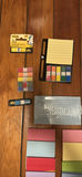 Office supplies assortment: sticky notes, graph paper, file folders, and copy paper - thumbnail 3 of 8