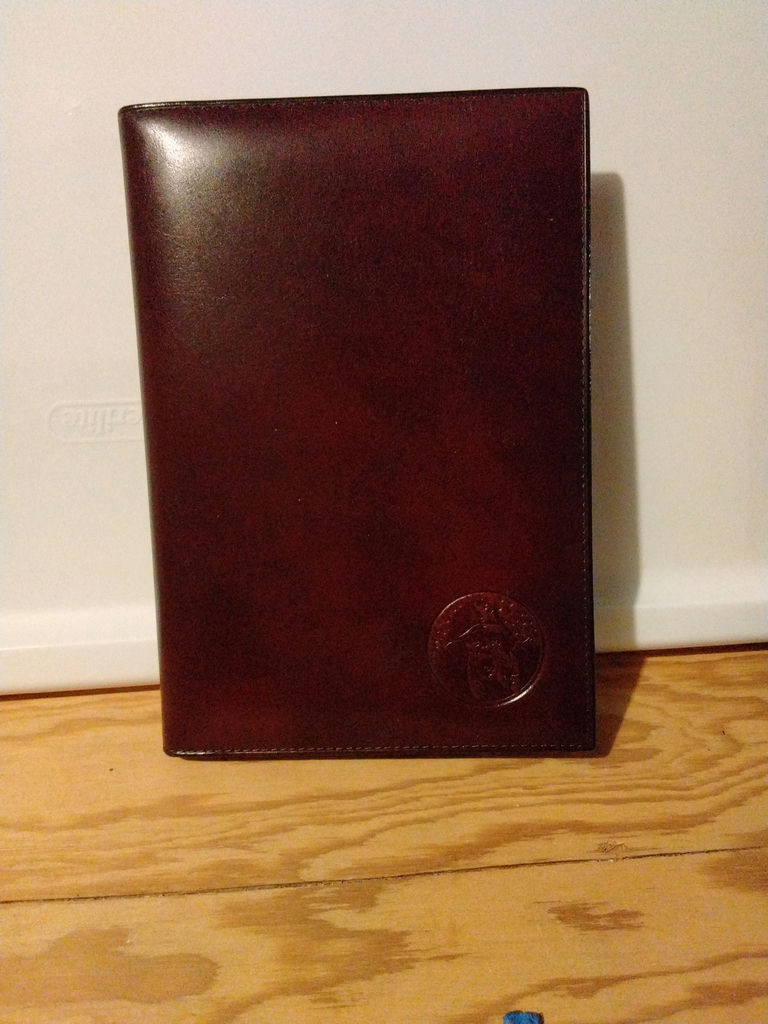 Bosca Leather Notebook and Wooden Valet Box - image 2 of 5