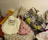 Assorted graphic tote bags - thumbnail 3 of 3