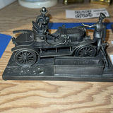 Vintage pewter automobile diorama figurines - thumbnail 2 of 5
