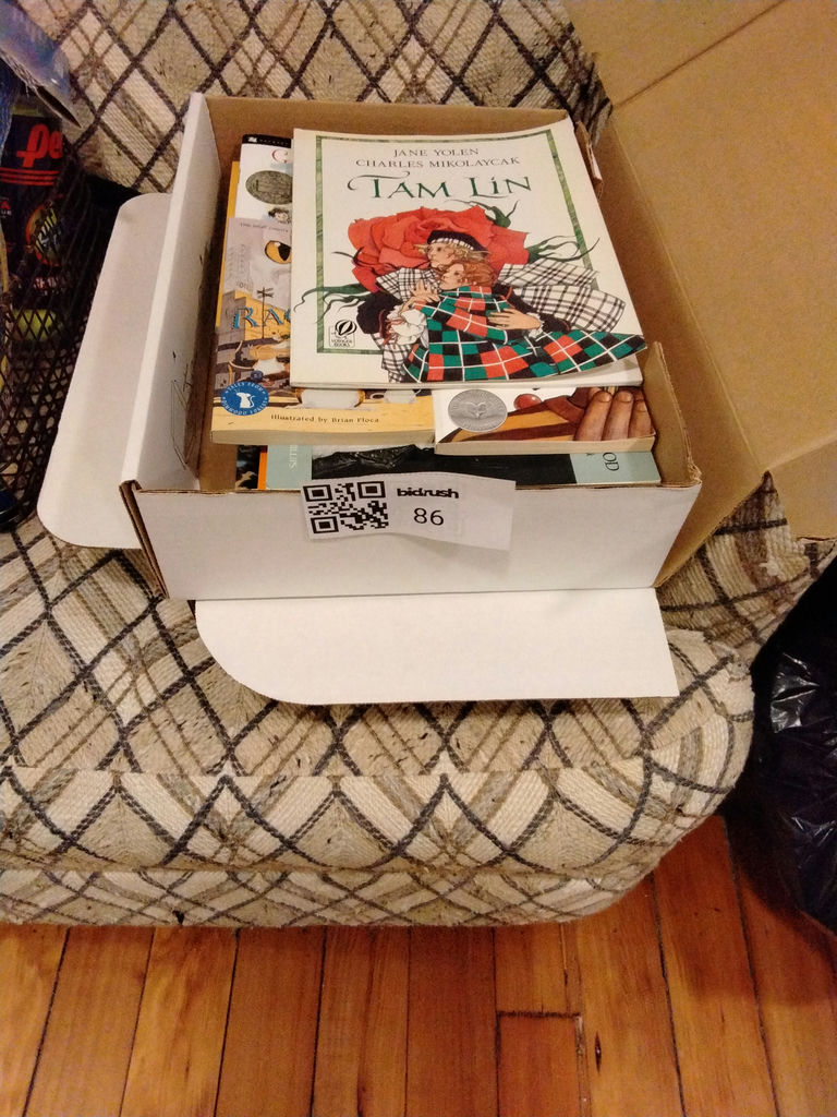 Clothing and Books in Storage Containers - image 4 of 6
