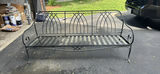 Wrought-iron outdoor bench - thumbnail 3 of 3