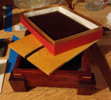 Bosca Leather Notebook and Wooden Valet Box - thumbnail 1 of 5