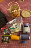Assorted Craft Supplies and Woven Baskets - thumbnail 2 of 6